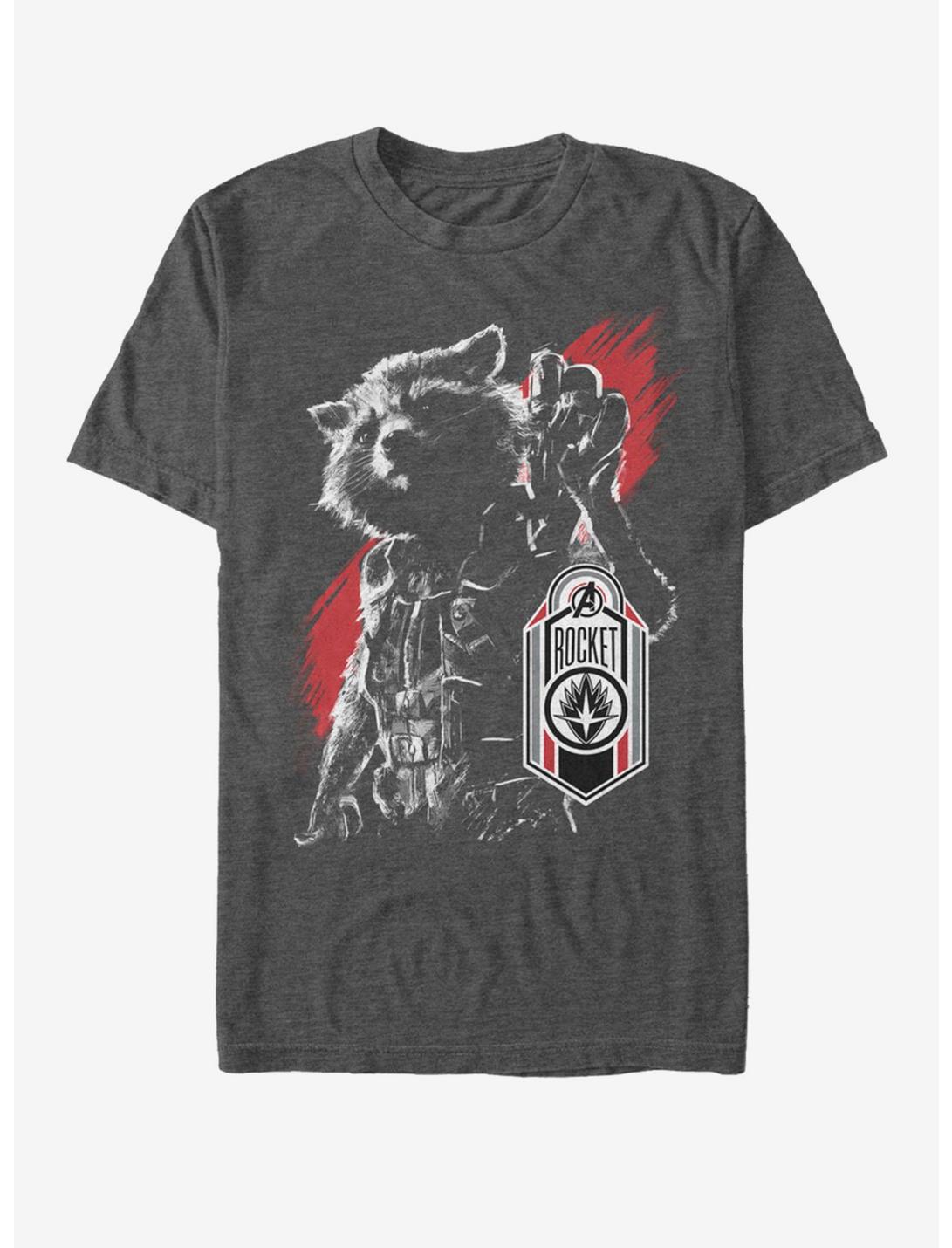 Marvel Avengers: Endgame Rocket Tag T-Shirt