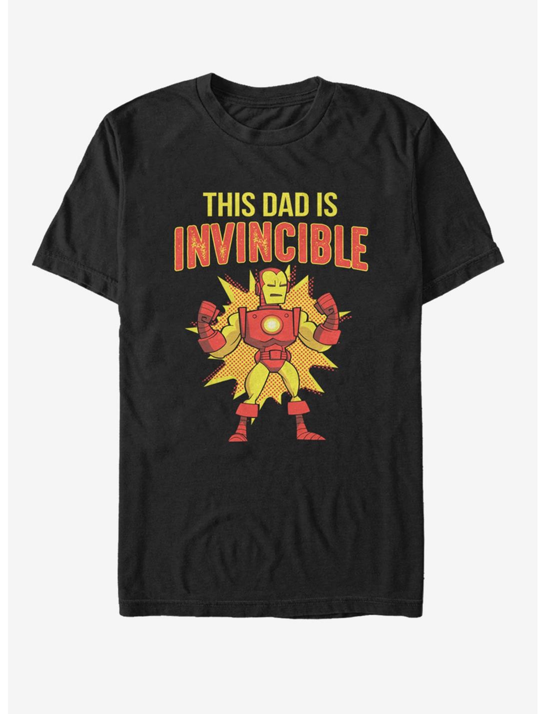 Marvel Iron Man This Dad Is Invincible T-Shirt