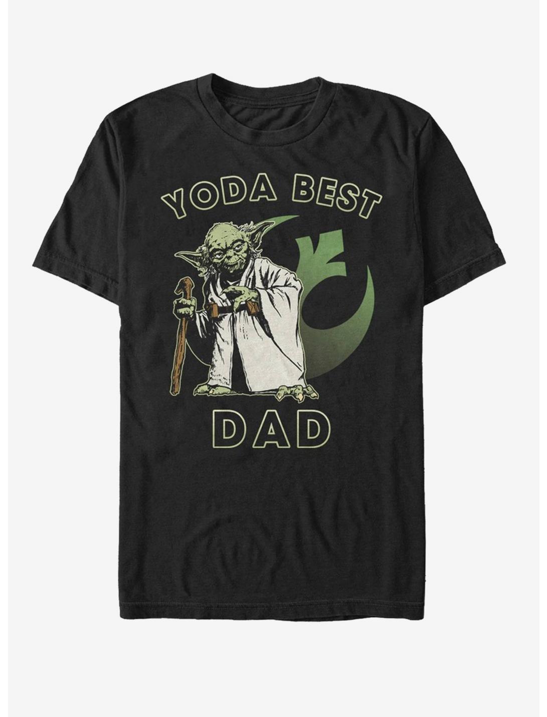 Star Wars Yoda Best Dad T-Shirt