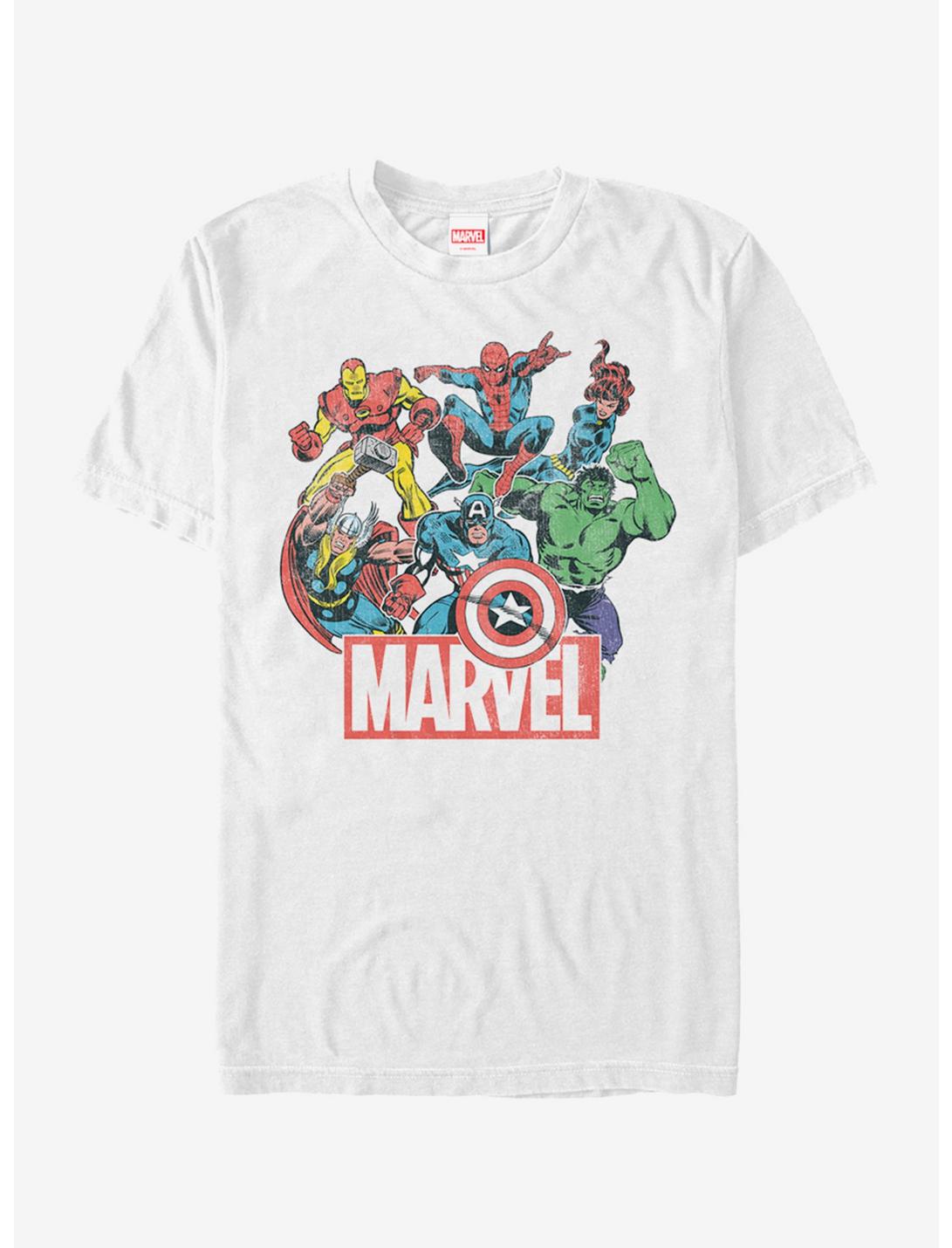 T-shirt Les héros Marvel d'aujourd'hui