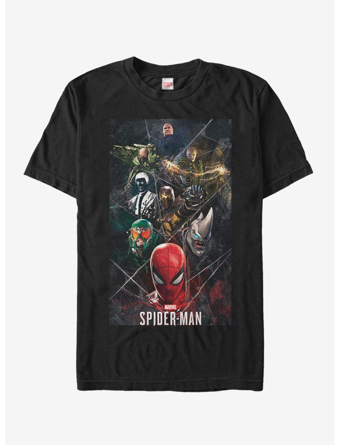 Marvel Spider-Man Villain Webbs T-Shirt