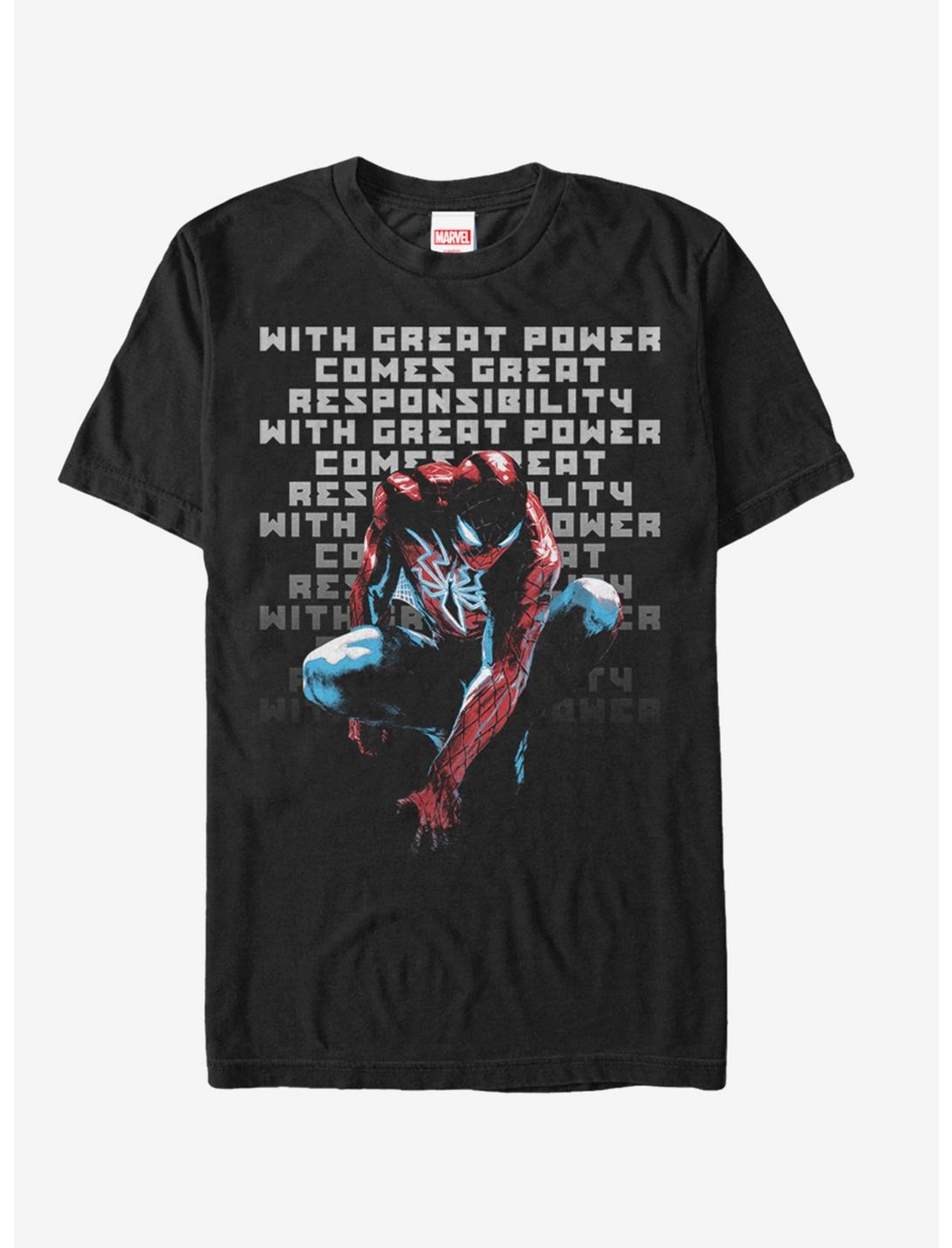 Marvel Spider-Man Responsibility T-Shirt