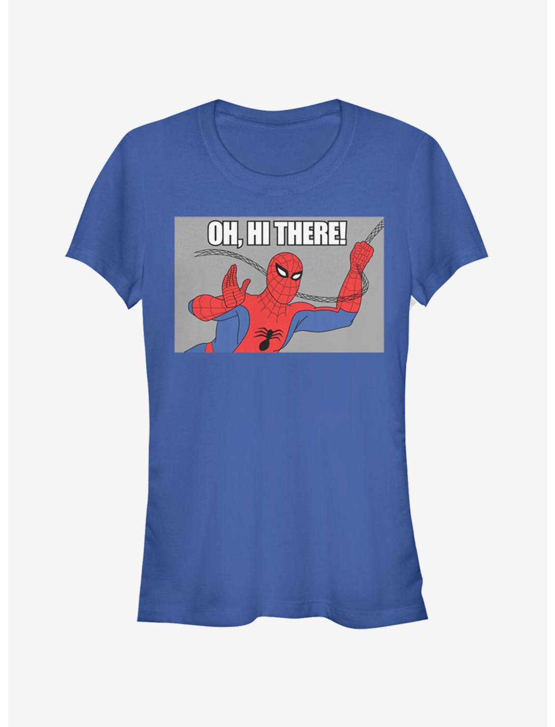 T-Shirt Filles Marvel Spider-Man Salut les Filles