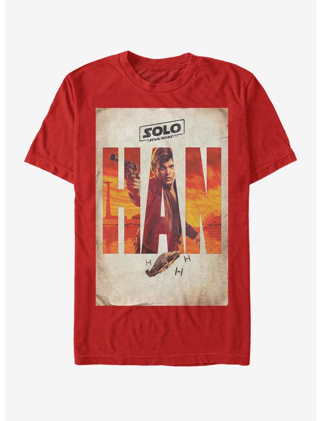 Star Wars Solo Western Poster T-Shirt