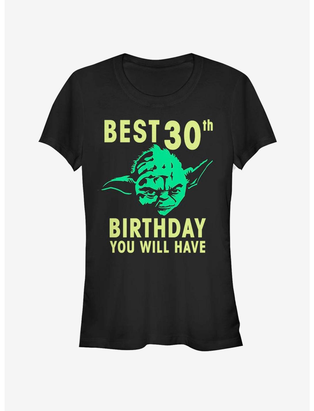 Star Wars Yoda Thirty Girls T-Shirt