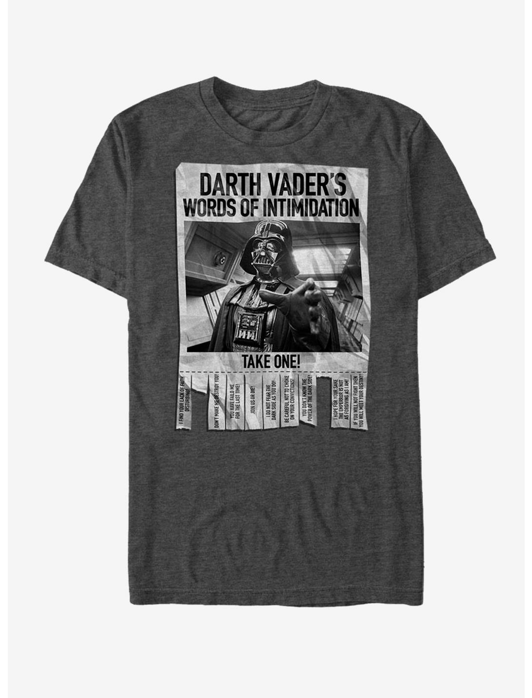 T-shirt Star Wars Mots d'intimidation