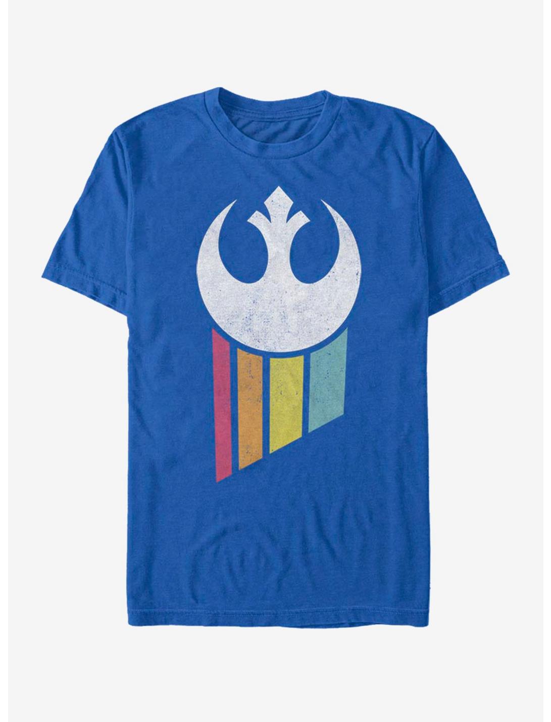 Star Wars Rainbow Rebel Logo T-Shirt