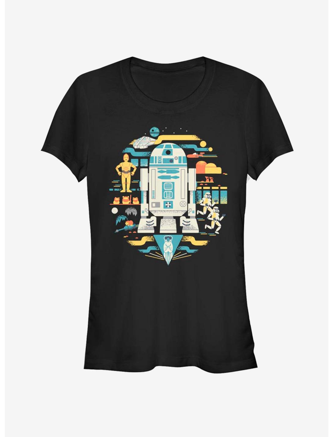 T-shirt Fille Star Wars Générale