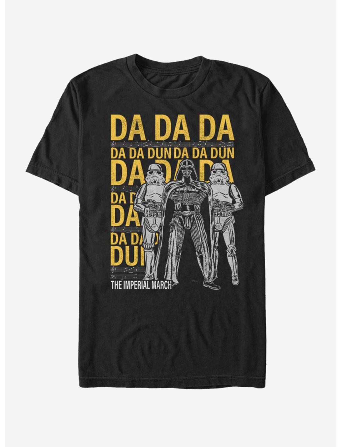 Star Wars Bold March Music T-Shirt