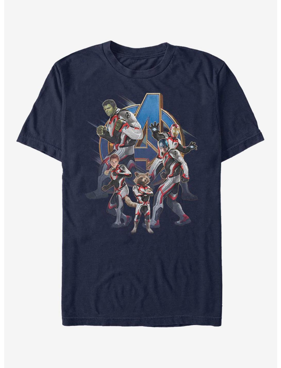 T-shirt Marvel Avengers Rassemblement des costumes