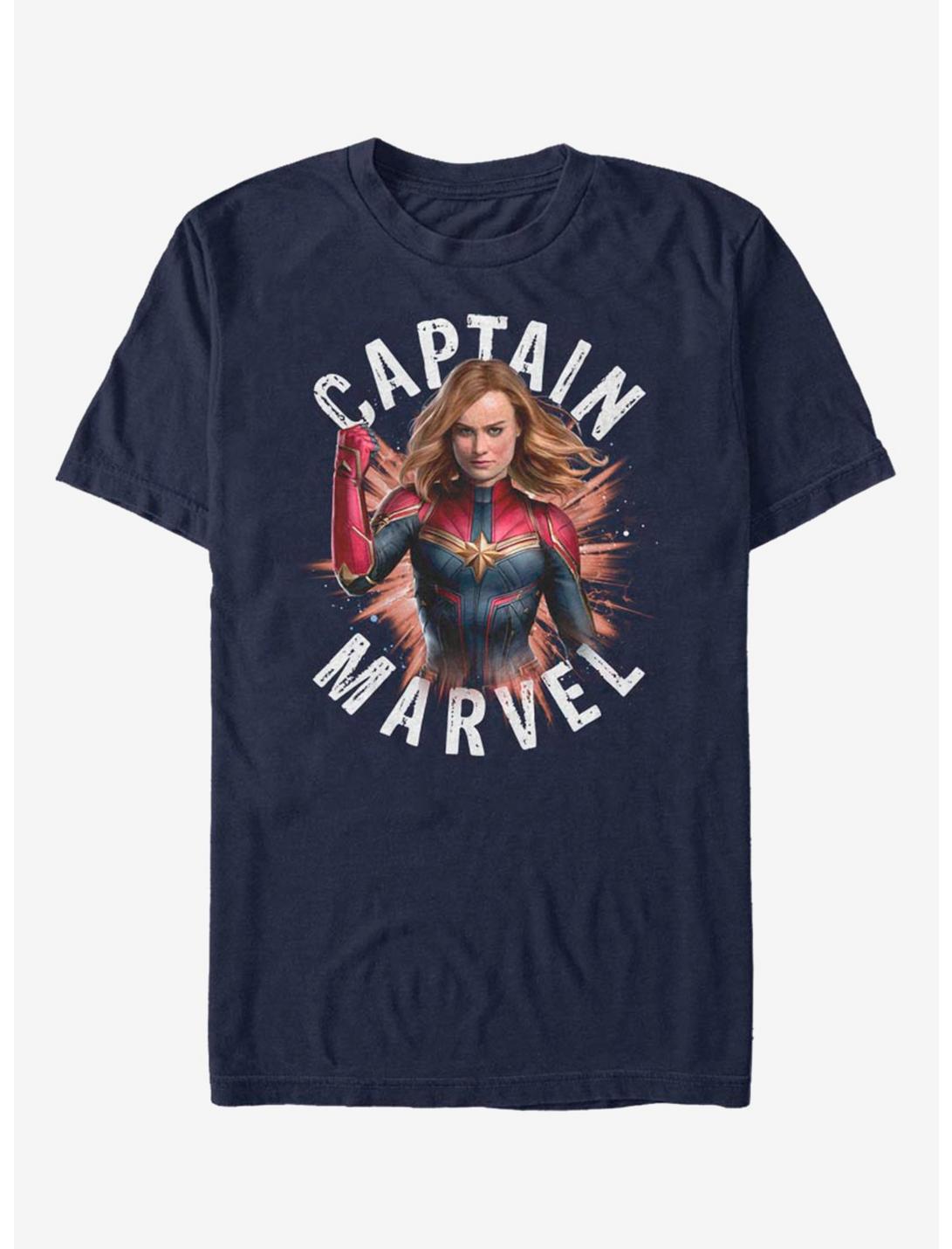 Marvel Captain Marvel Burst T-Shirt