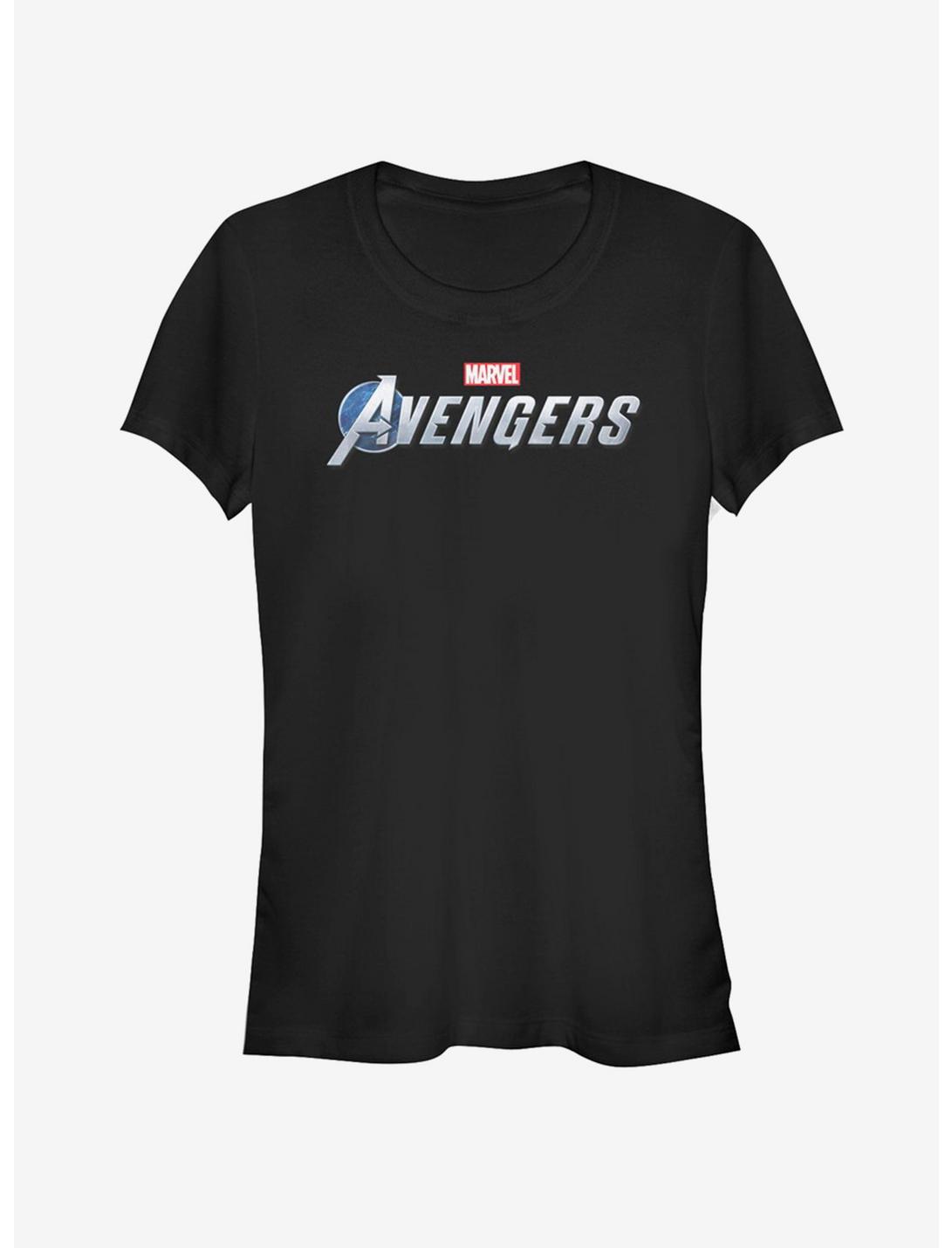 T-shirt fille Marvel Avengers Game Logo Briques