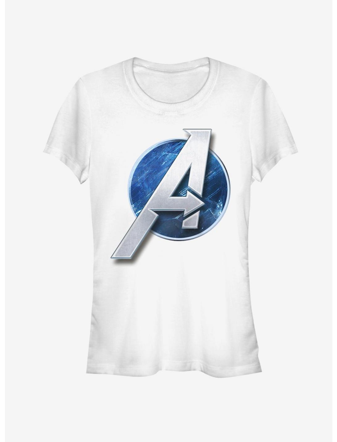 Marvel Avengers Game Circle Logo Girls T-Shirt
