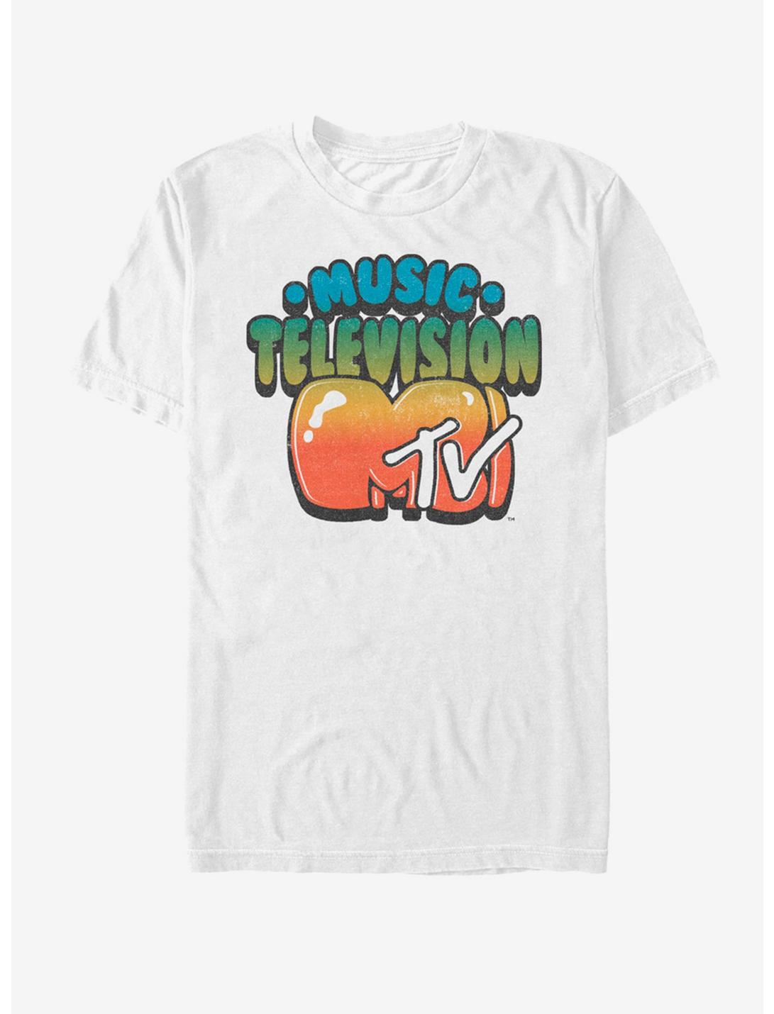 T-shirt avec logo dégradé MTV