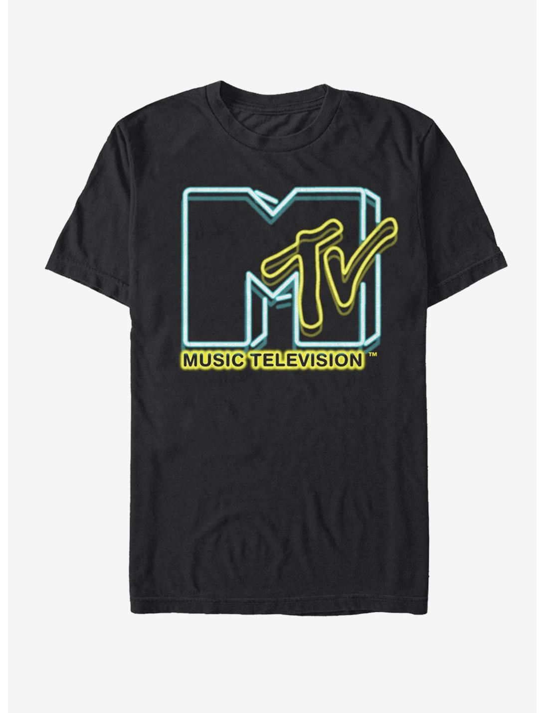 MTV Neon Lights Logo T-Shirt