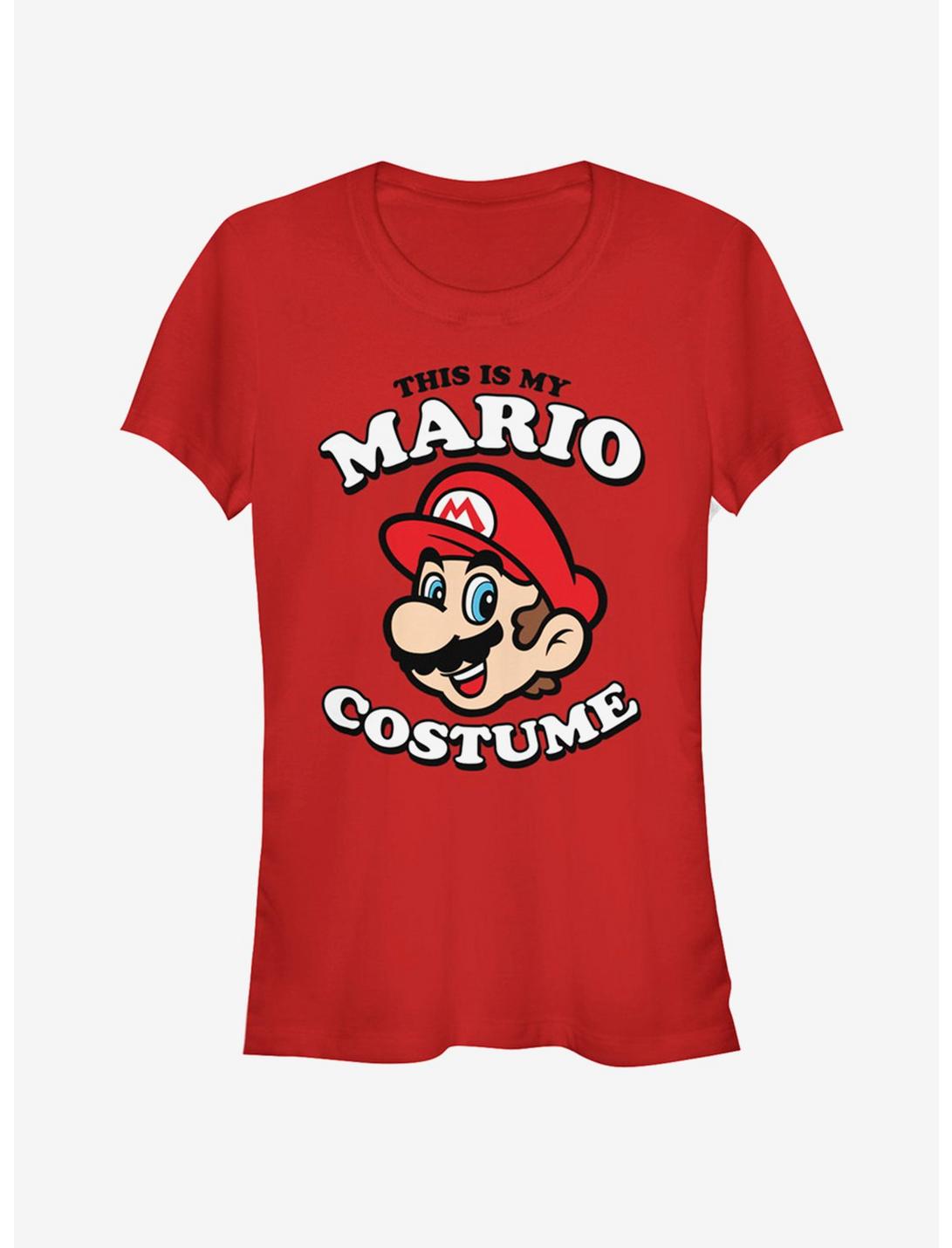 Nintendo Mario Costume Girls T-Shirt