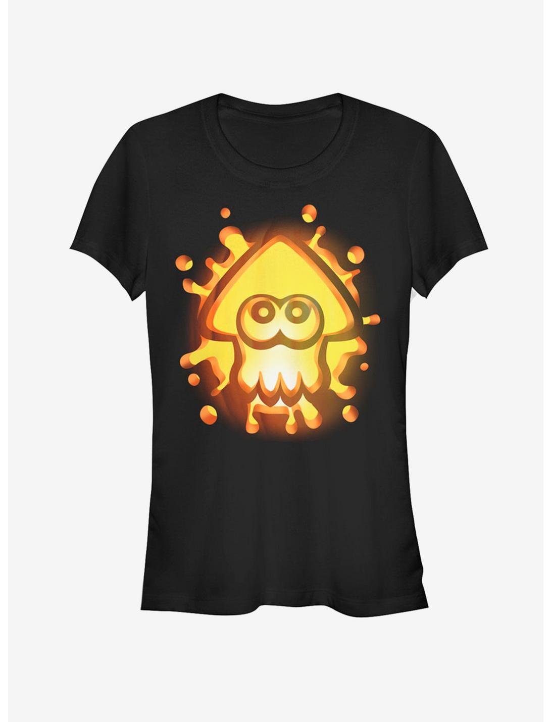 Nintendo Splat Pumpkin Girls T-Shirt