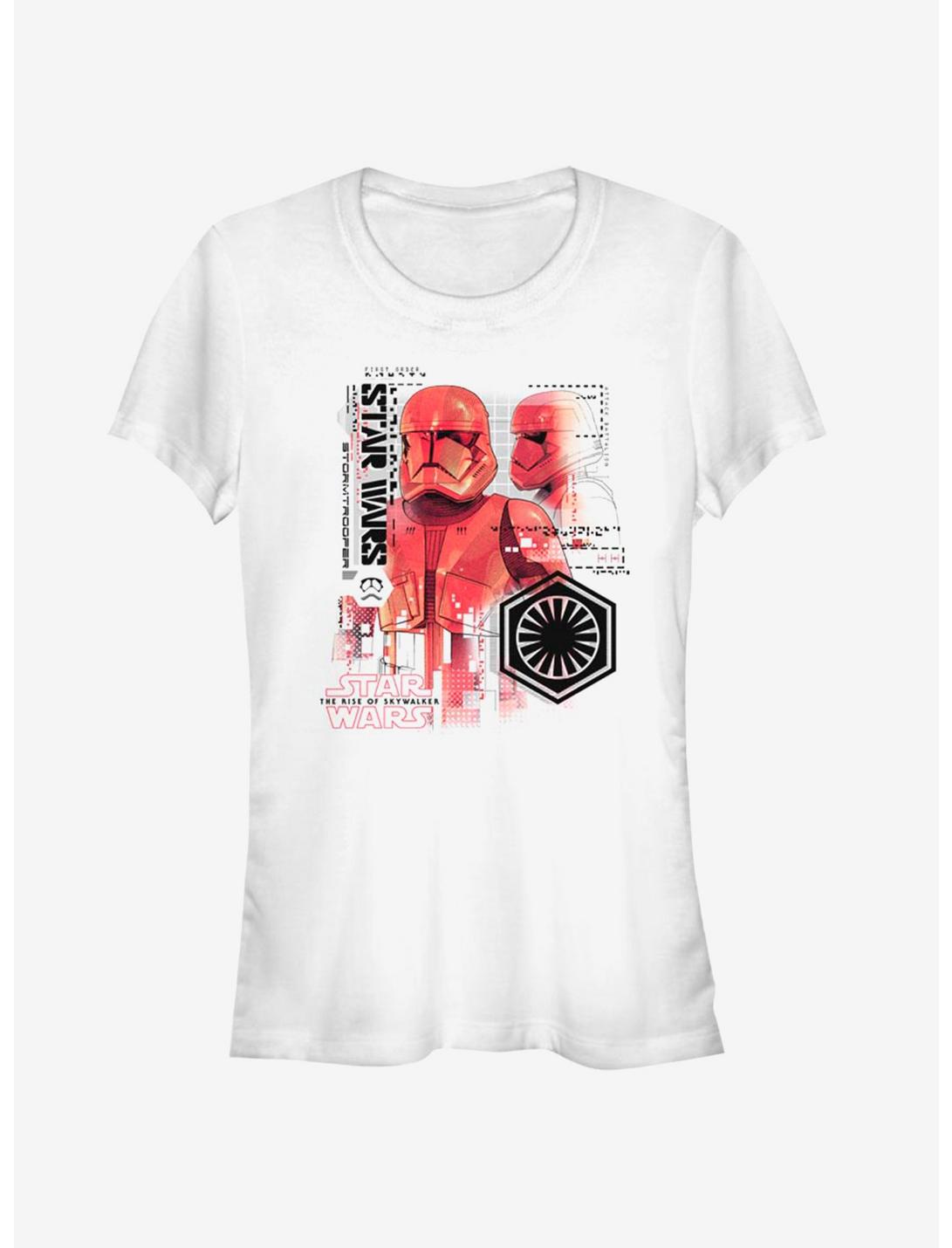 T-Shirt Filles Star Wars Épisode IX L'Ascension de Skywalker Soldat Rouge Super Soldat Rouge