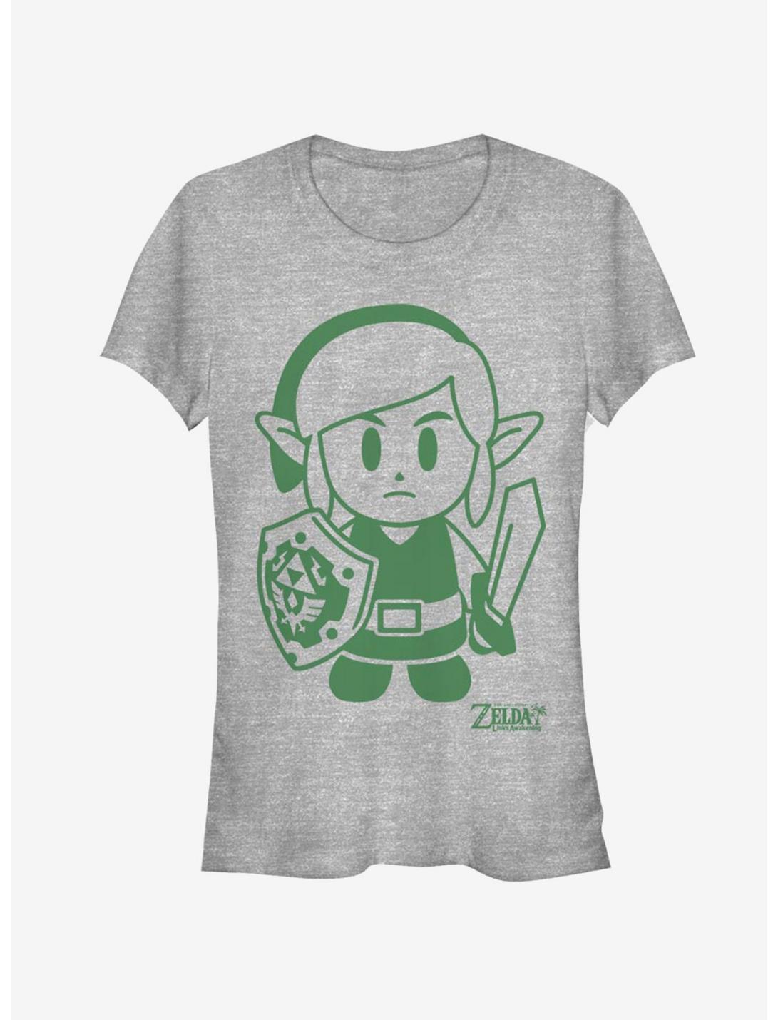 Nintendo The Legend of Zelda: Link's Awakening Link Avatar Outline Girls T-Shirt