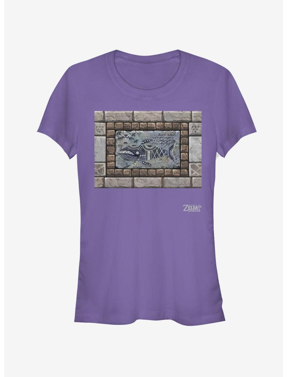 T-shirt Fille Nintendo The Legend of Zelda: Link's Awakening – La tablette baleine