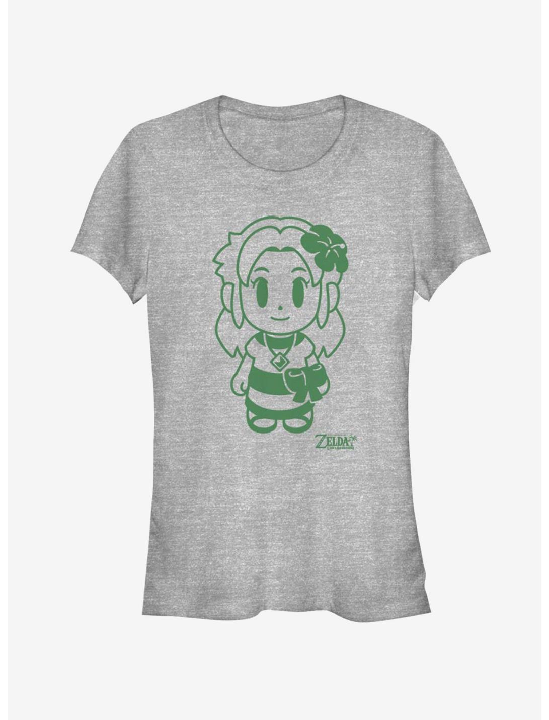 Nintendo The Legend of Zelda: Link's Awakening Marin Avatar Outline Girls T-Shirt