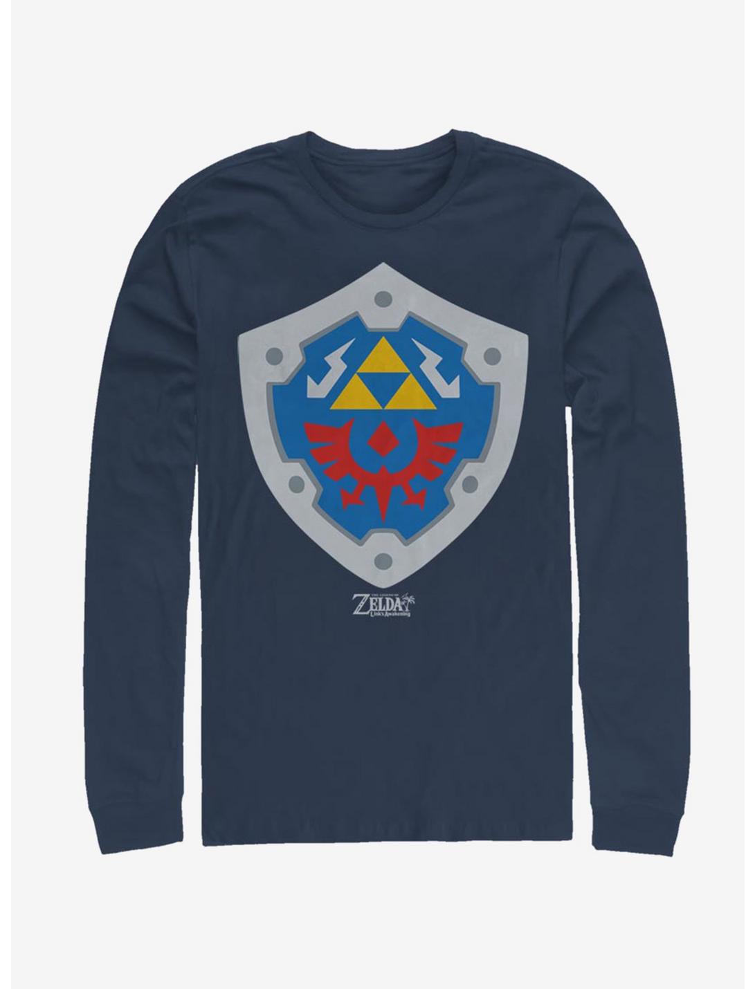 Nintendo The Legend of Zelda: Link's Awakening Hylian Shield Long-Sleeve T-Shirt