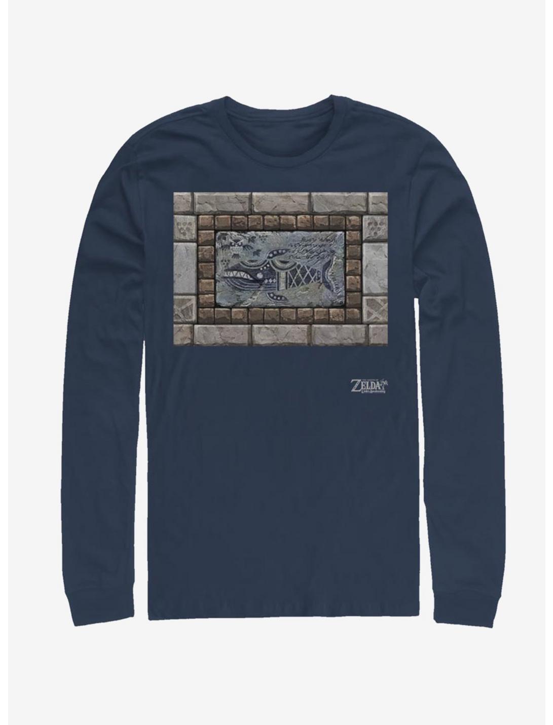 Nintendo The Legend of Zelda: Link's Awakening Whale Tablet Long-Sleeve T-Shirt