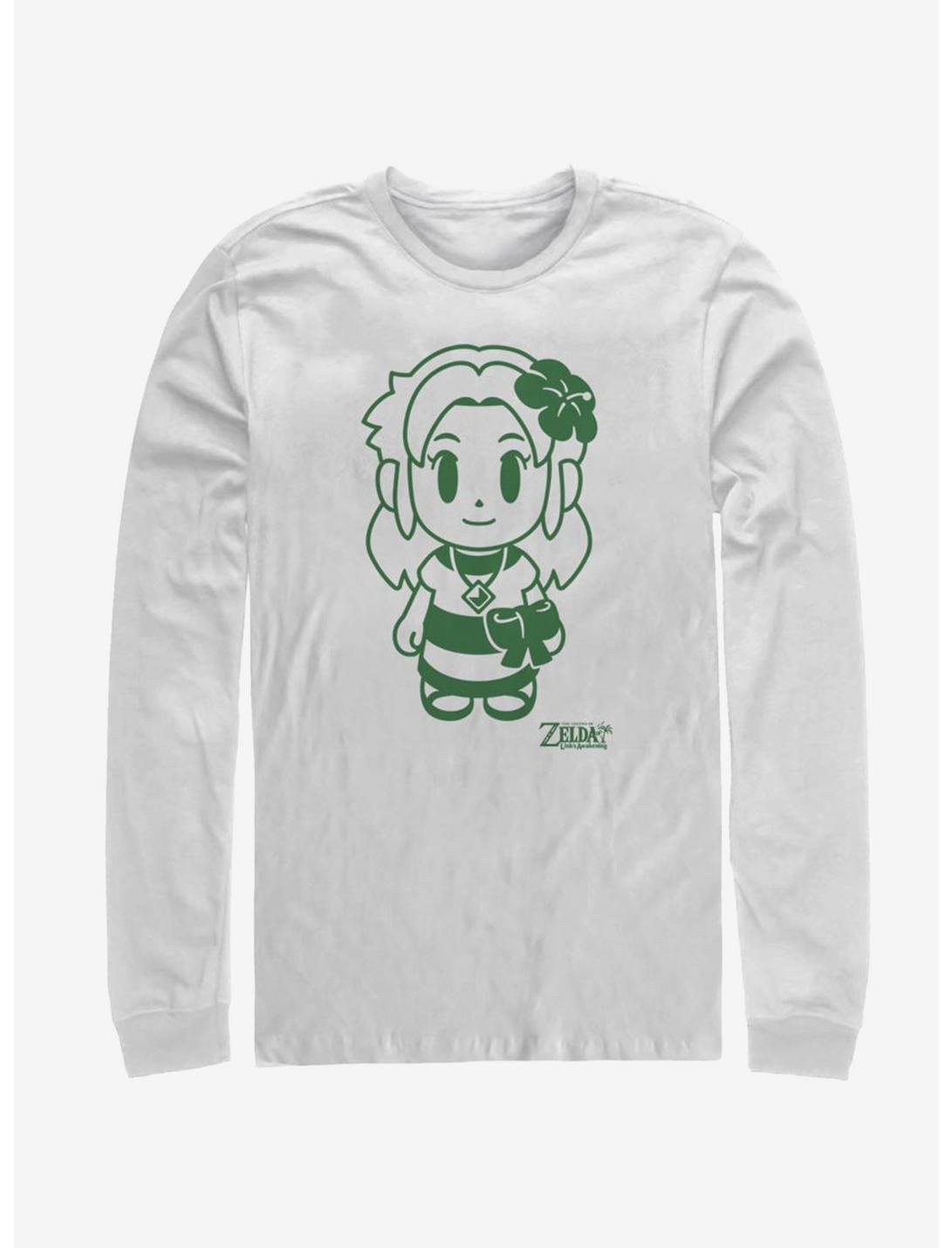 T-shirt à manches longues Nintendo The Legend of Zelda: Link's Awakening Marin Avatar Outline