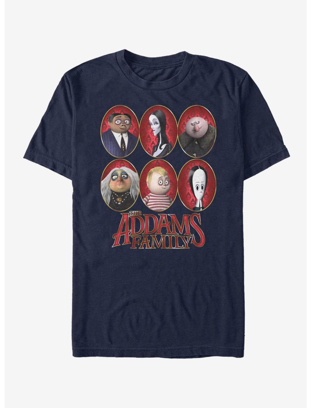 T-Shirt Portraits de Famille La Famille Addams