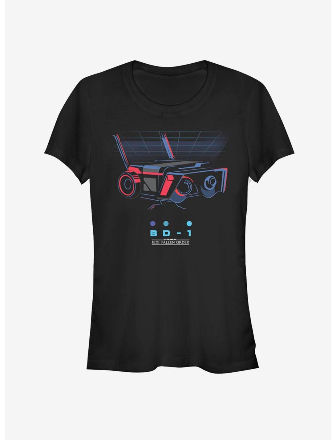 Star Wars Jedi: Fallen Order Retro Robot Girls T-Shirt