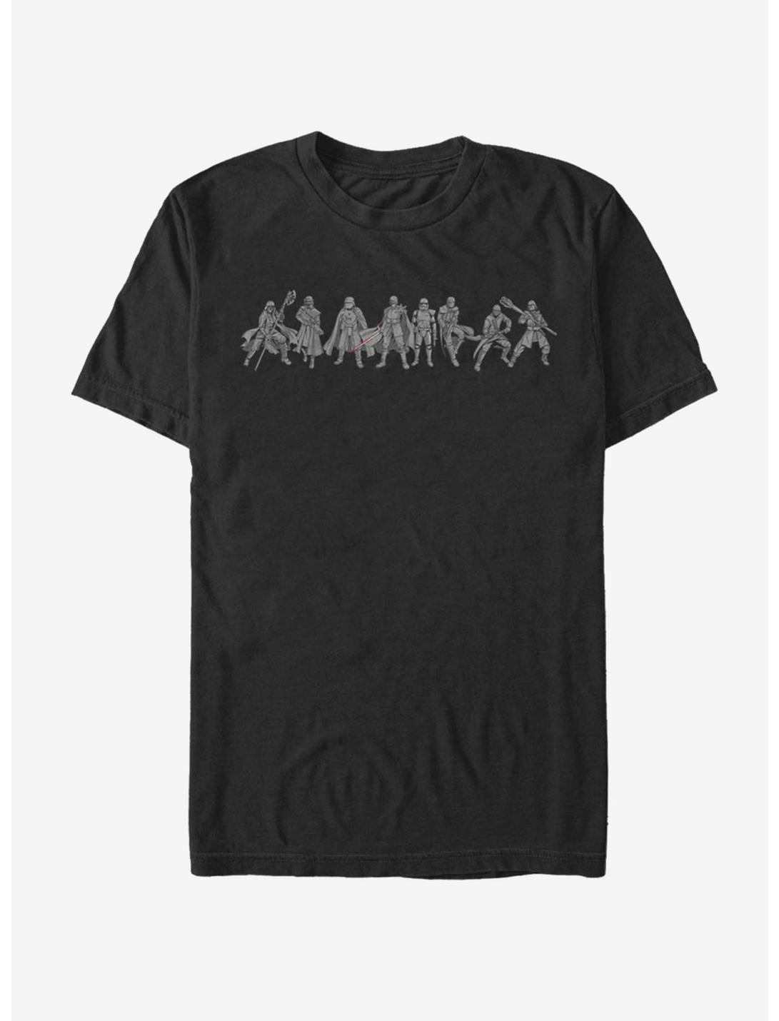 Star Wars: The Rise of Skywalker New Order Line-Up T-Shirt