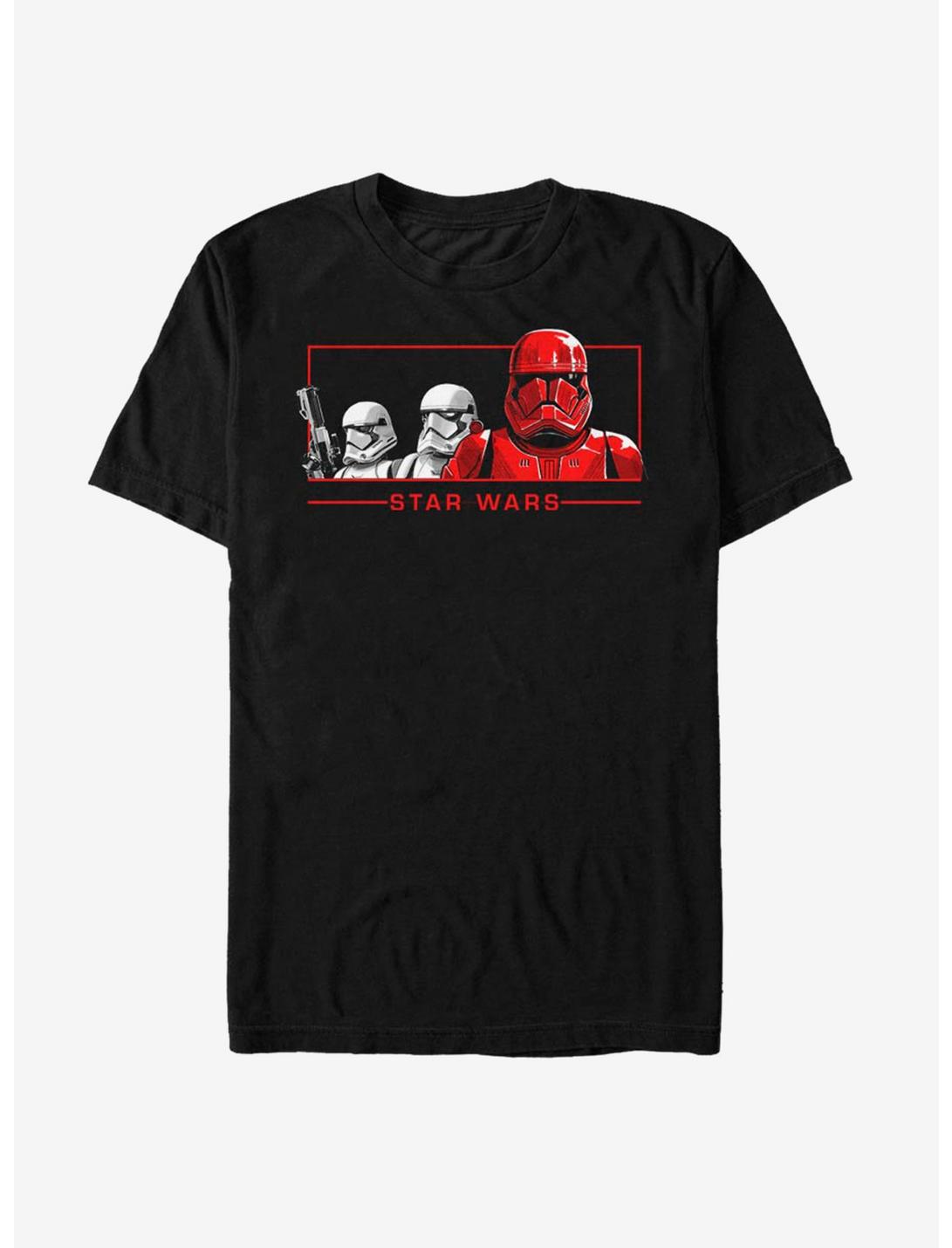 Star Wars : L'Ascension de Skywalker Tee-shirt Rouge Trio