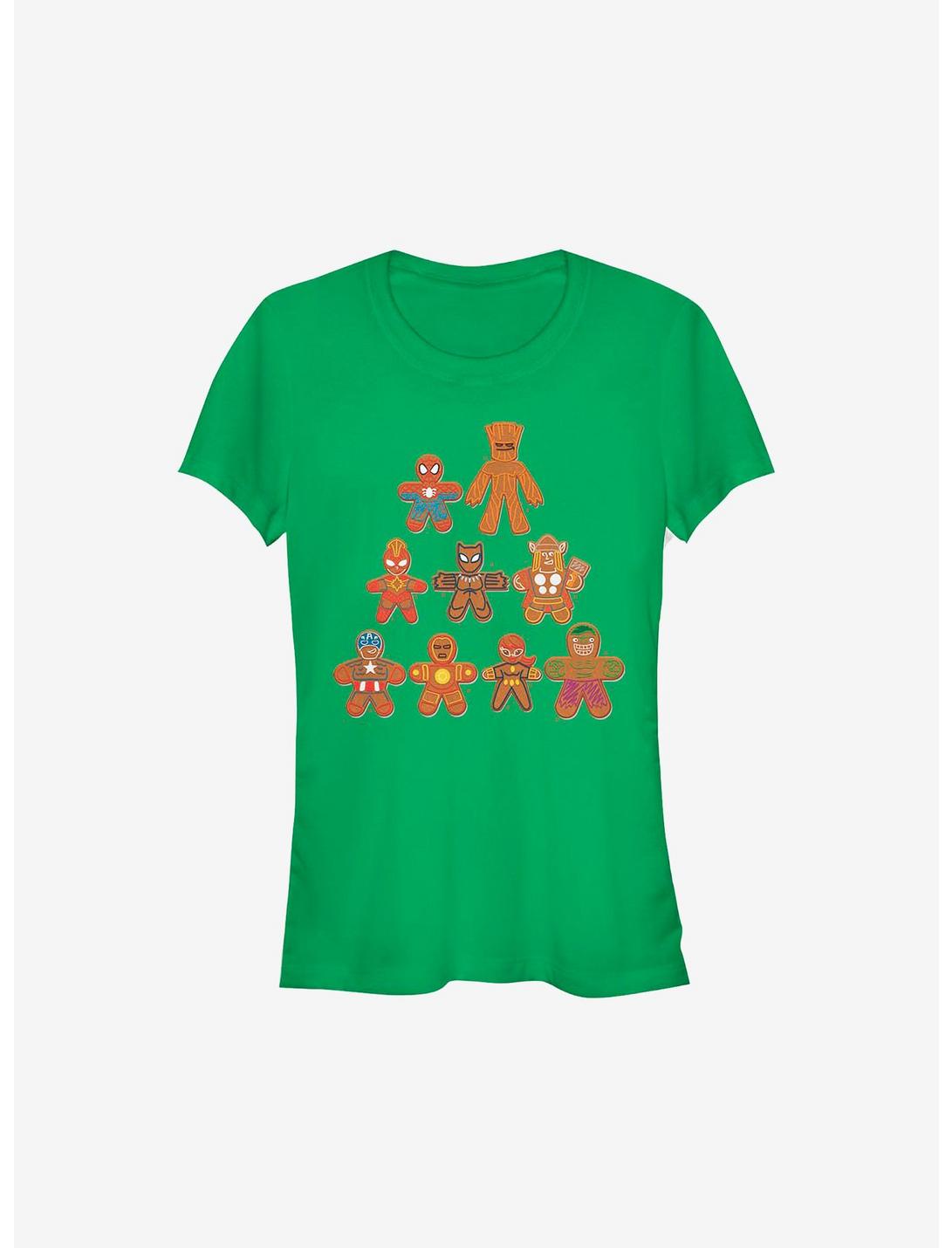 Marvel Avengers Cookie Tree Holiday Girls T-Shirt