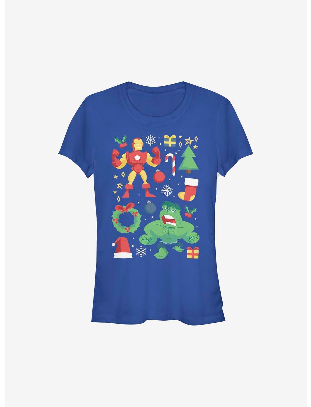 Marvel Avengers Holiday Cheer Girls T-Shirt