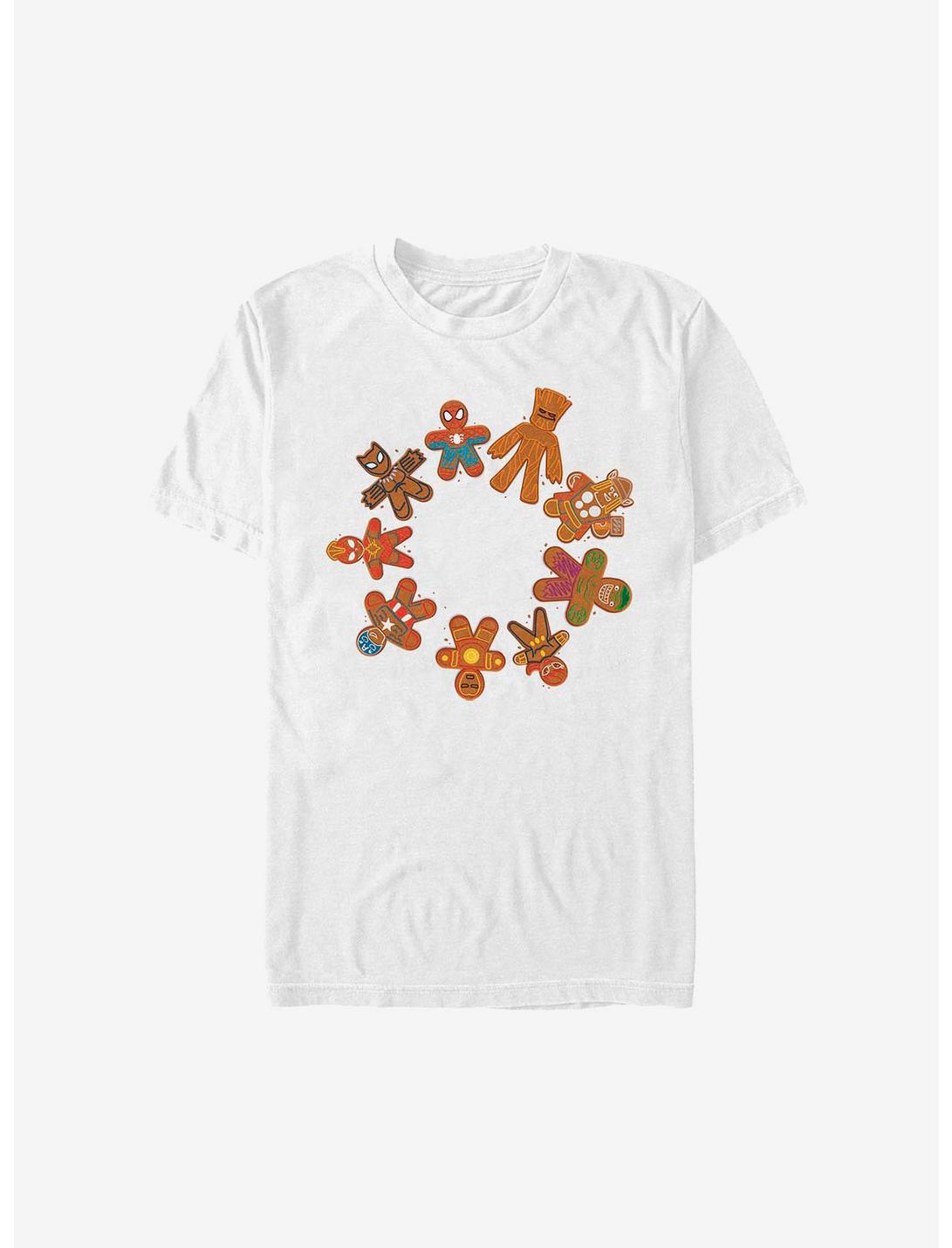 Marvel Avengers Cookie Circle Holiday T-Shirt