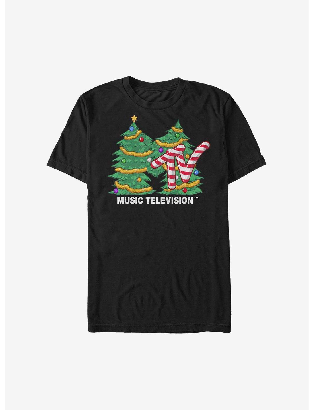 MTV Christmas Tree Logo T-Shirt