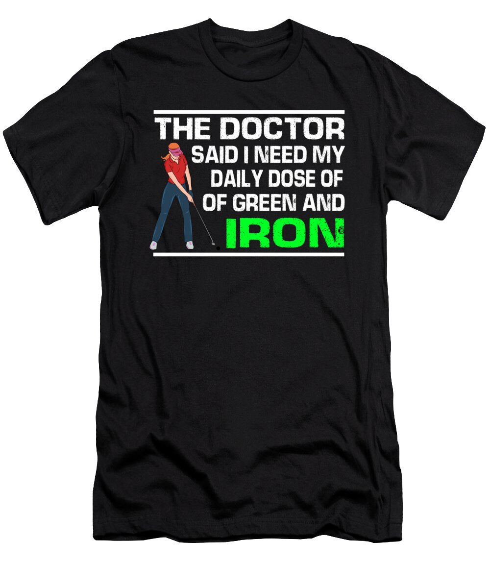 13 Funny Golf Club Ball Hole in One Golfer Gift Muc Designs T-Shirt