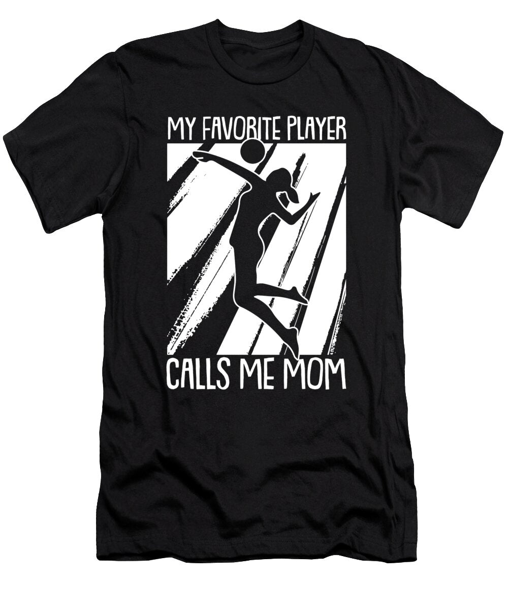 13 Volleyball Beach Vball Volleyball Mom Crazy Squirrel T-Shirt