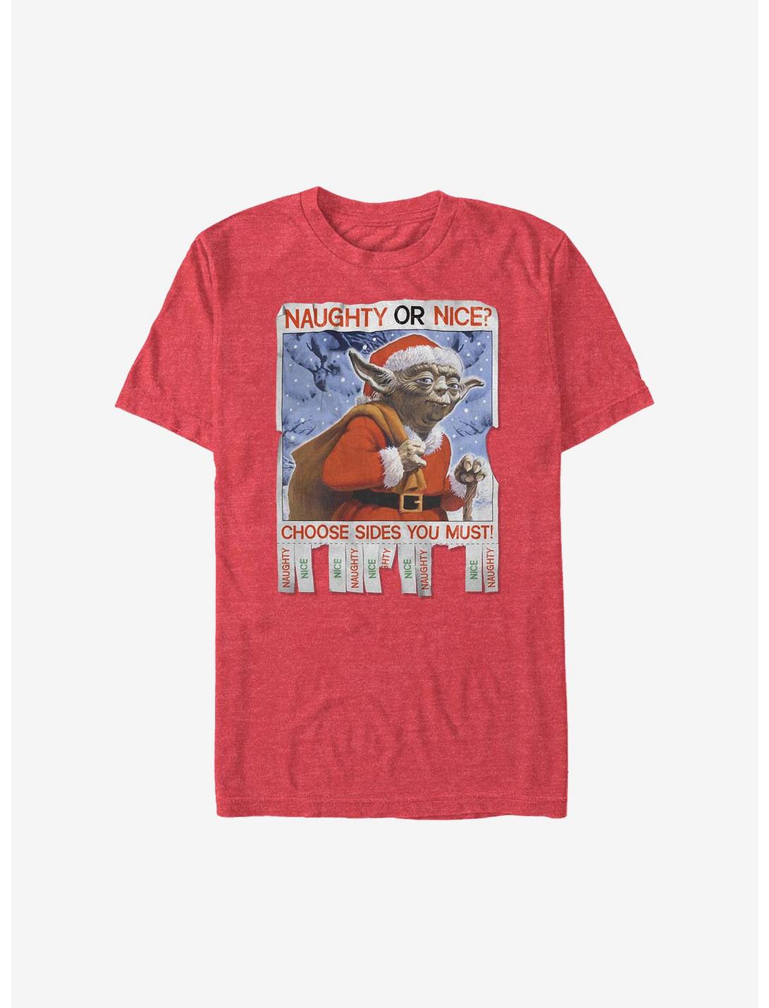 T-shirt de Noël Star Wars Méchant ou Gentil