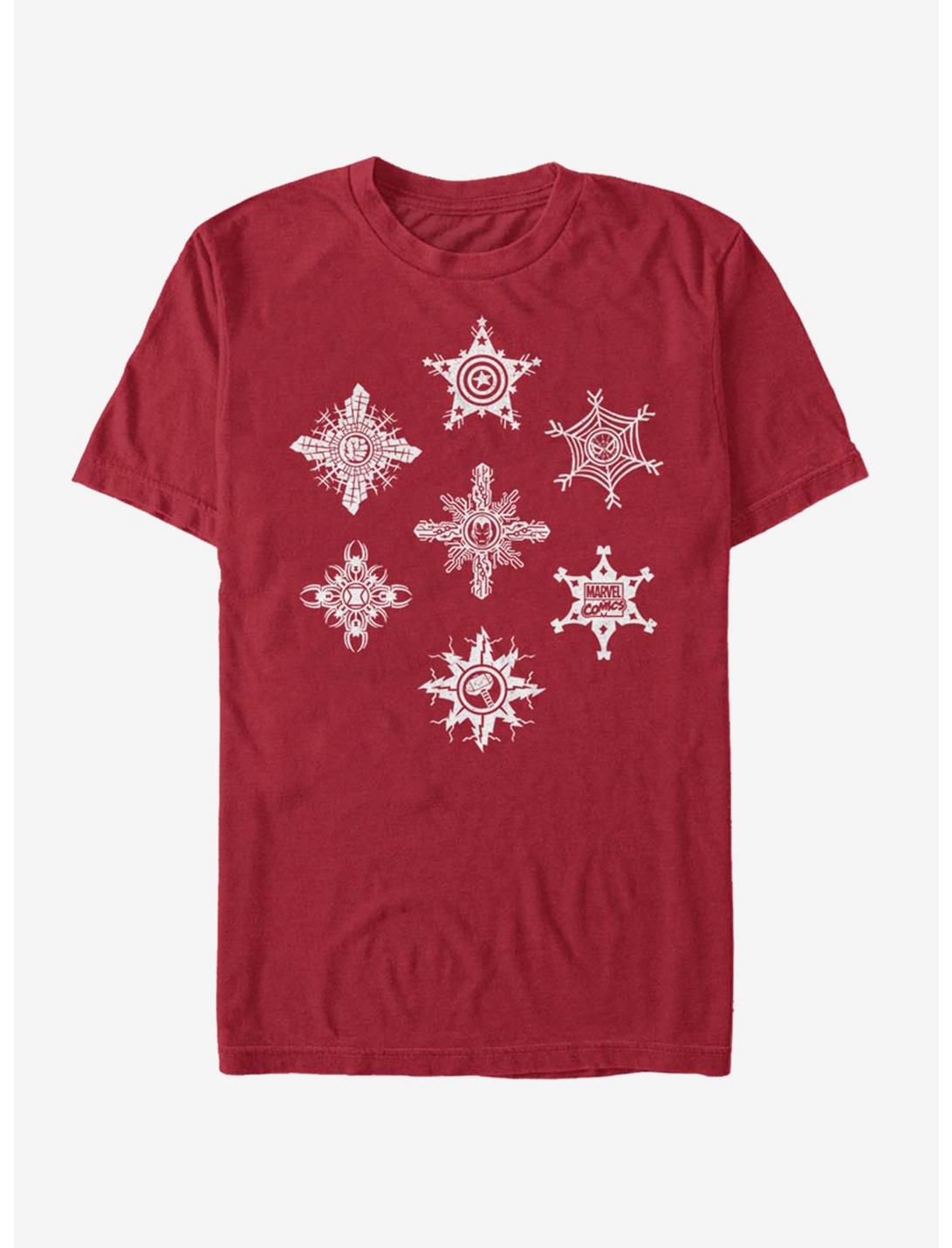 Marvel Avengers Power Snow Flakes T-Shirt
