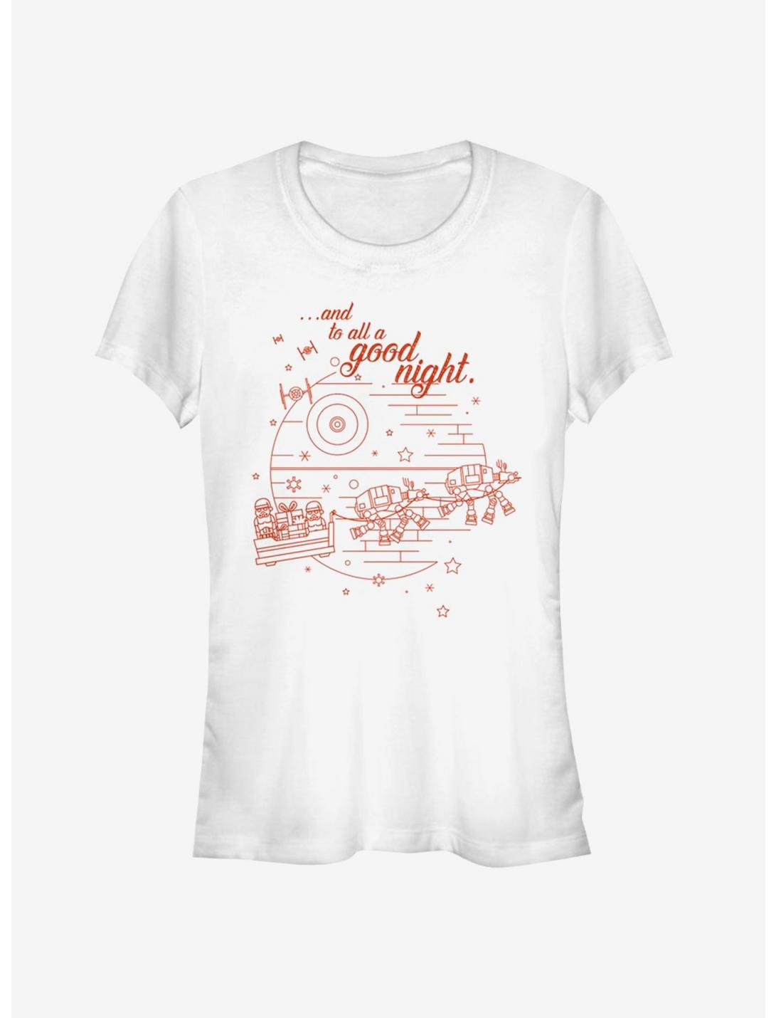 T-shirt Star Wars Étoile de la Mort Bonne Nuit Filles
