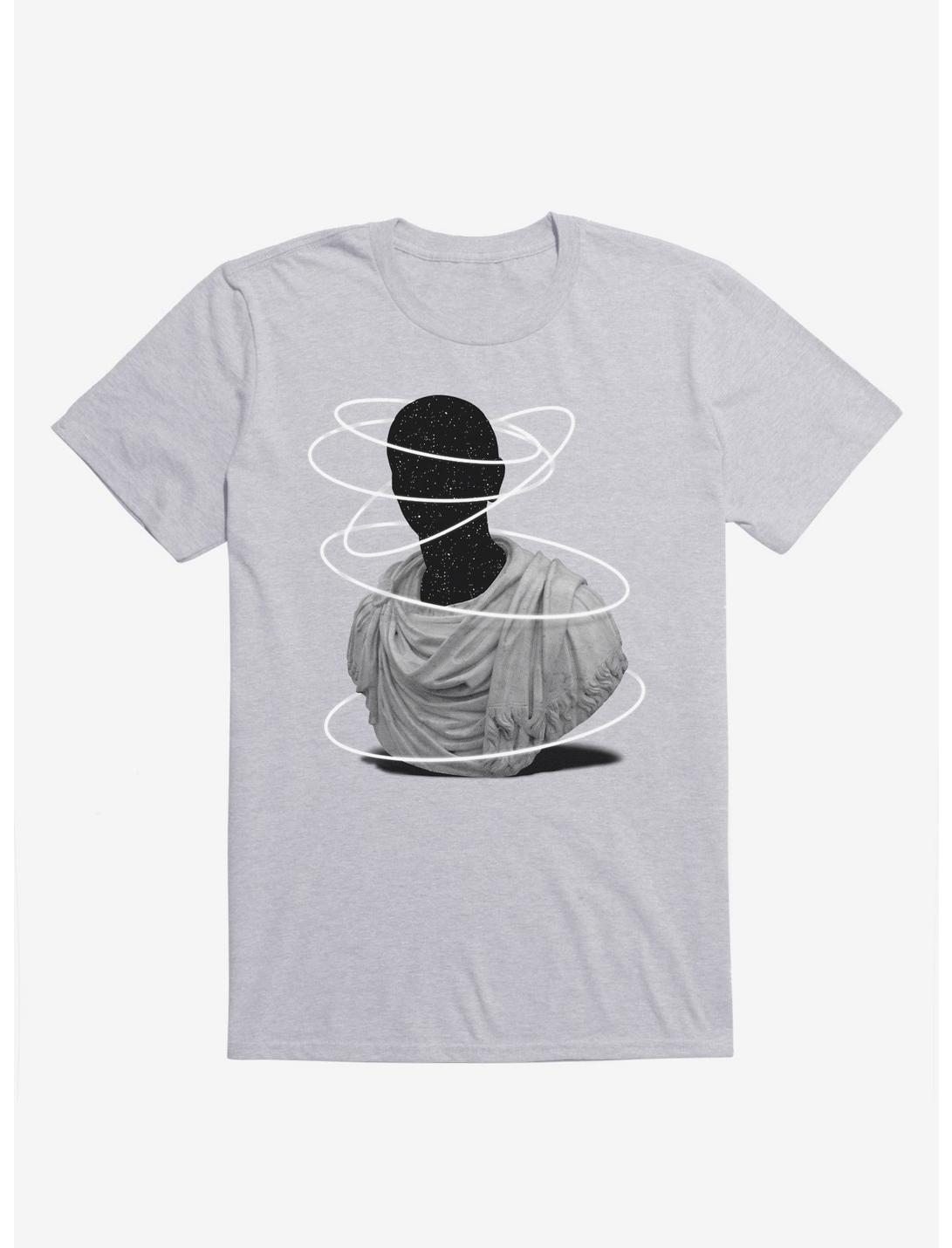 Halos Cosmic Greek Bust Sport Grey T-Shirt