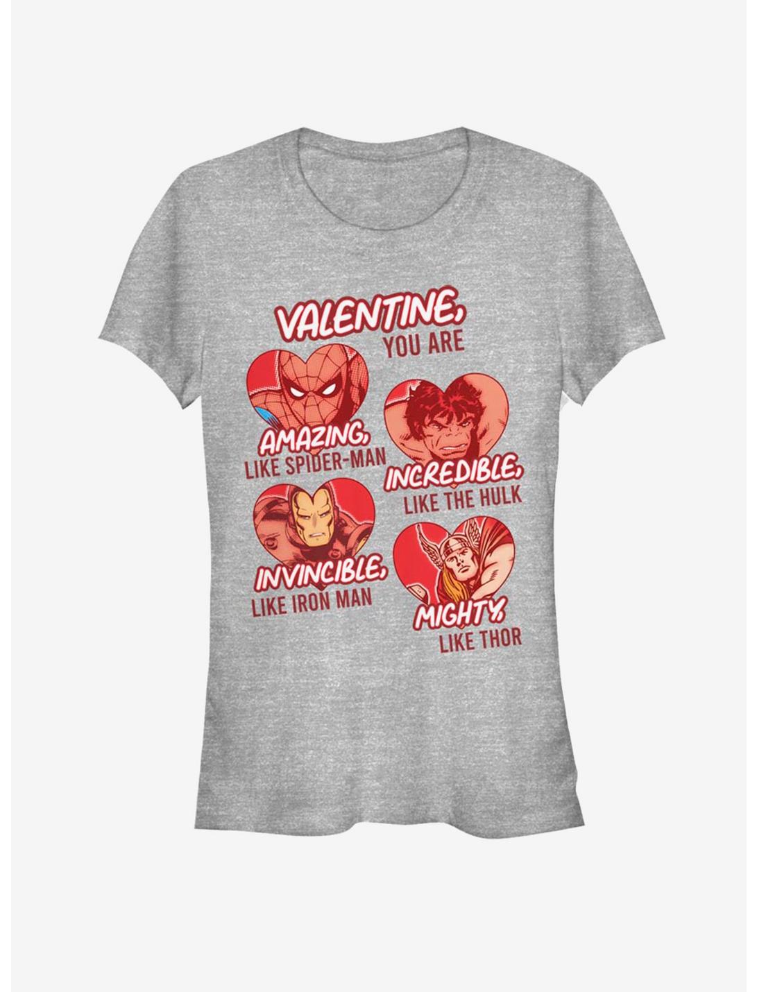 Marvel Avengers Valentine, You Are Girls T-Shirt