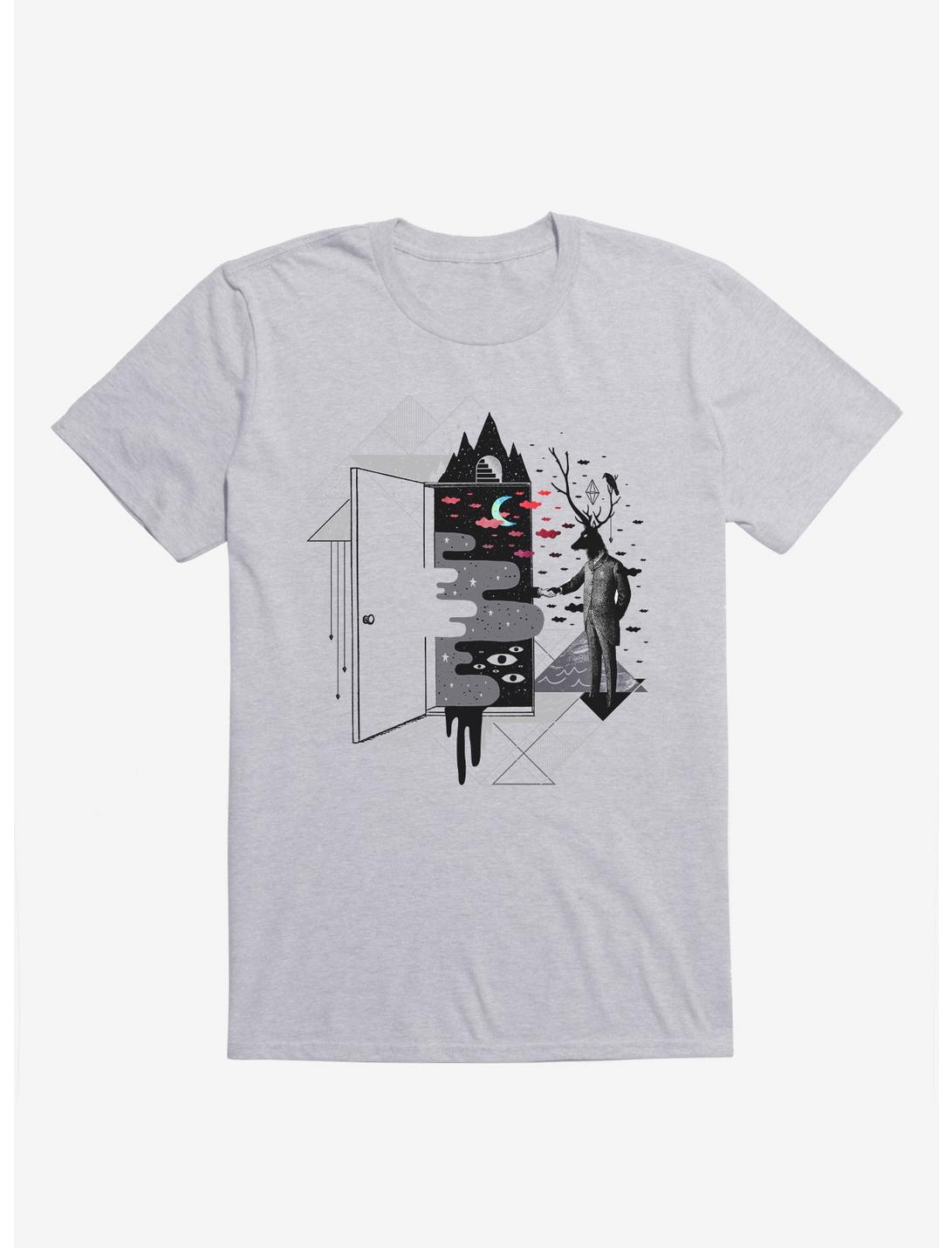 Take It Or Dream It Deer Sport Grey T-Shirt
