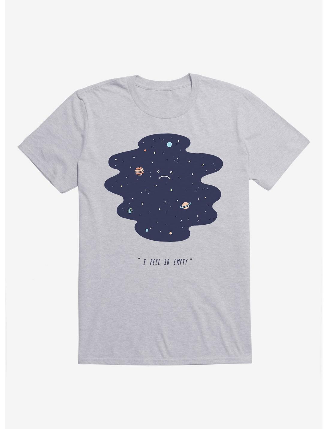 Negative Space Stars And Planets Sport Grey T-Shirt