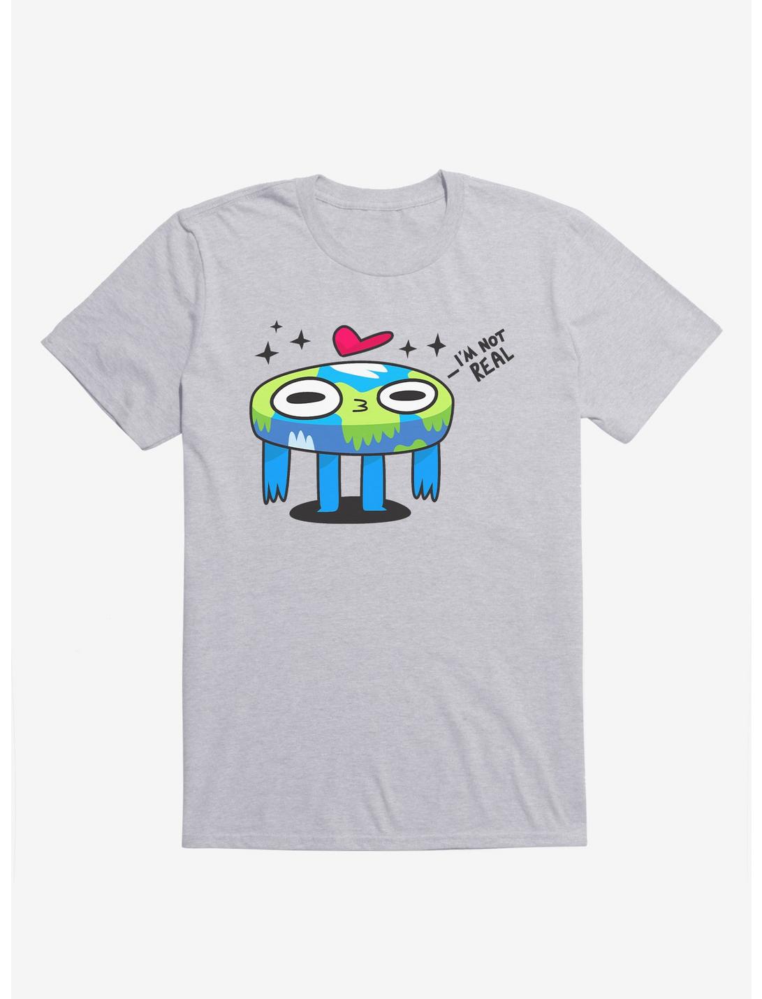 Flat Derp Earth Sport Grey T-Shirt