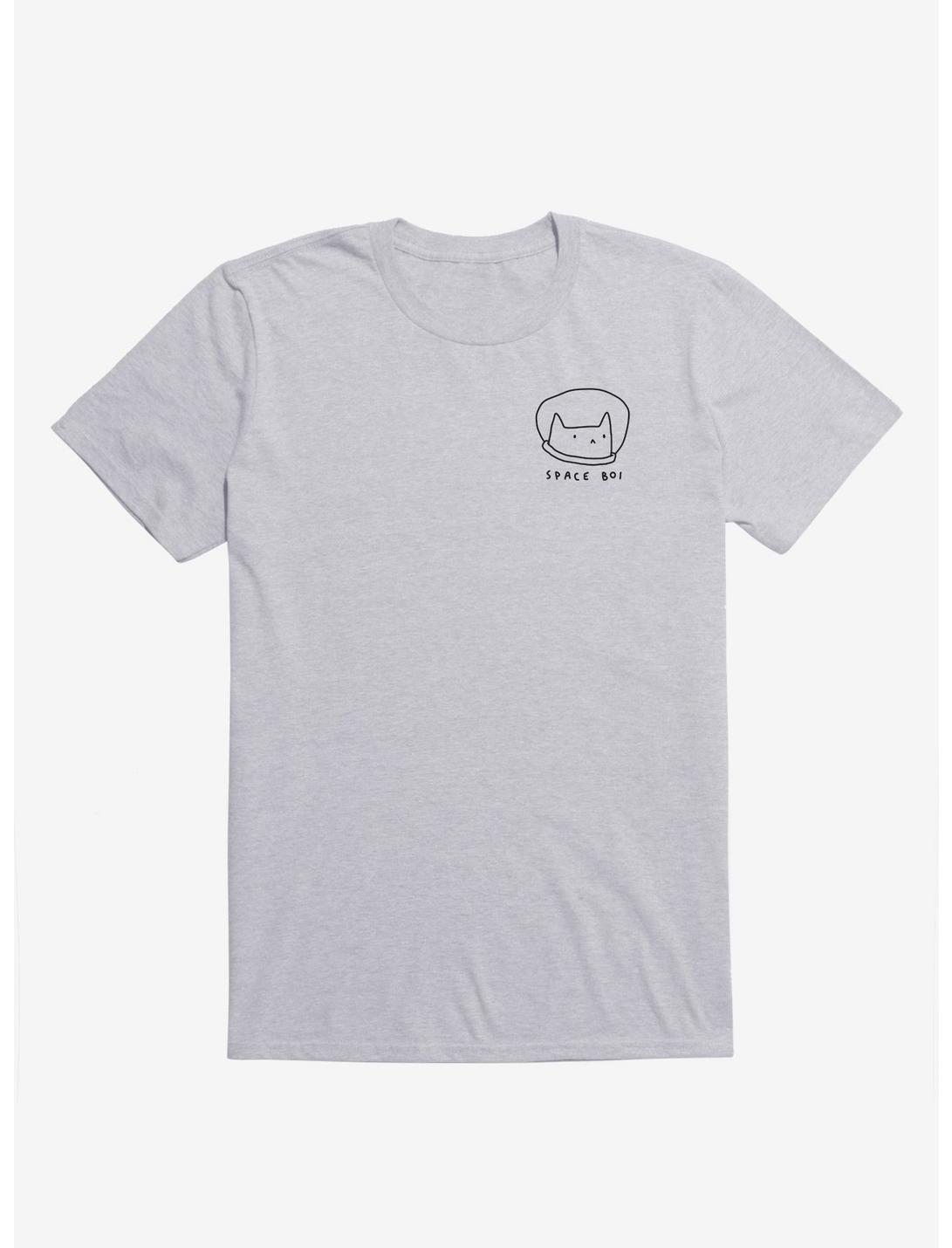 Space Boi Cat Astronaut Sport Grey T-Shirt