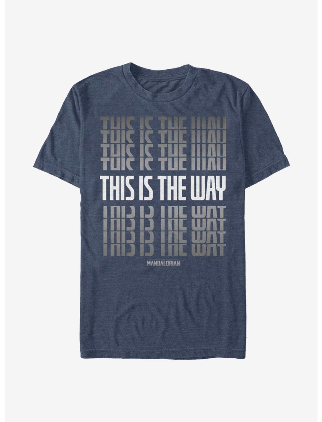 Star Wars The Mandalorian This Is The Way Stacked T-Shirt