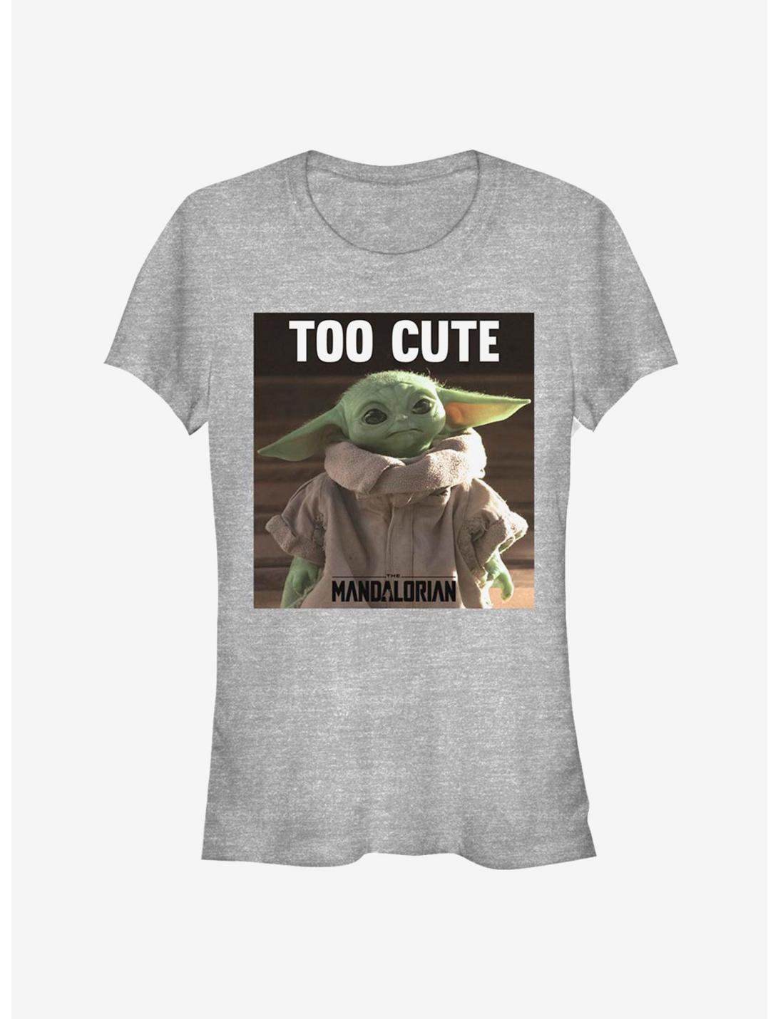 Star Wars The Mandalorian The Child Too Cute Girls T-Shirt