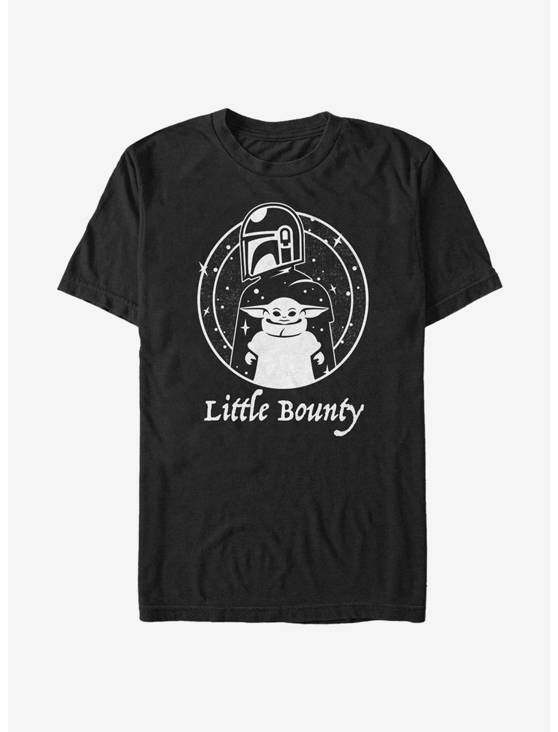 Star Wars The Mandalorian The Child Little Bounty Outline T-Shirt
